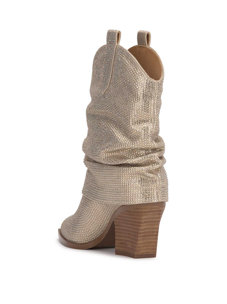 Gemorra Bootie in Champagne