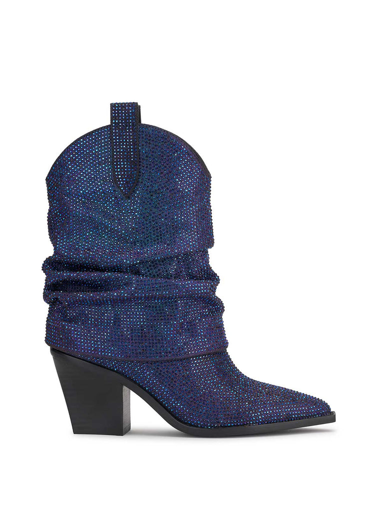 Gemorra Bootie in Midnight Blue