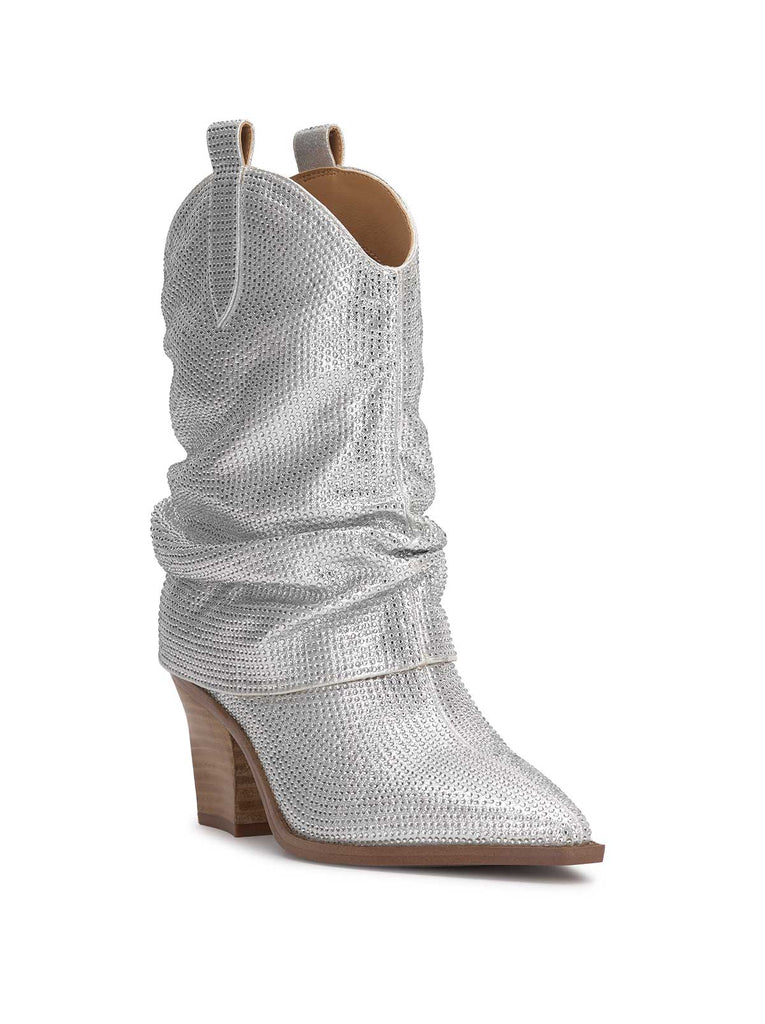 Gemorra Bootie in Silver