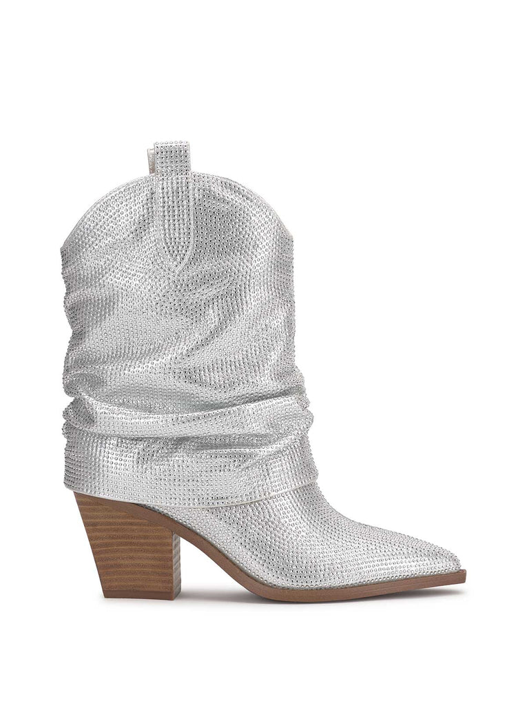 Gemorra Bootie in Silver