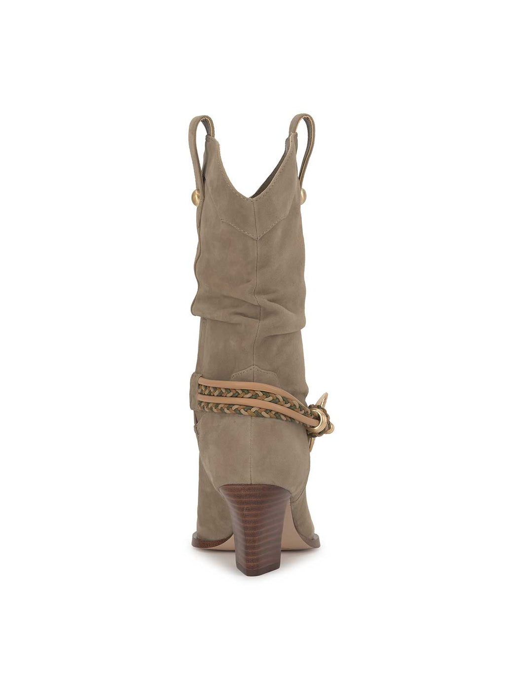 Hanie Boot in Light Grey