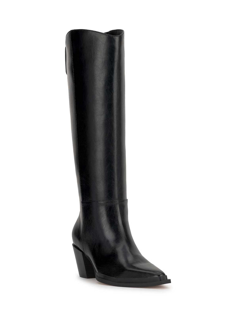 Hemmia Knee High Boot in Black