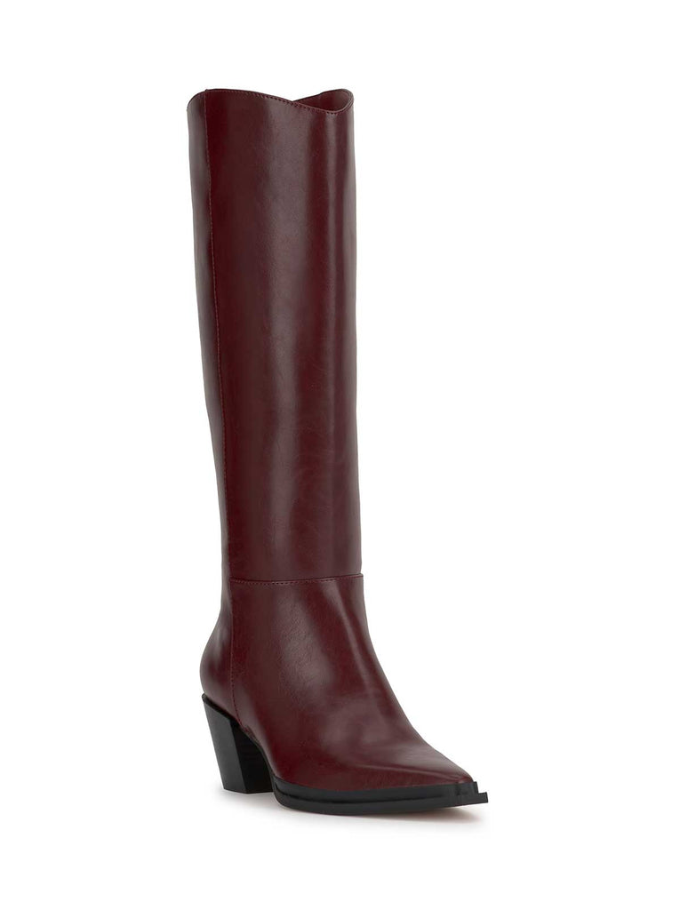 Hemmia Knee High Boot in Dark Granada