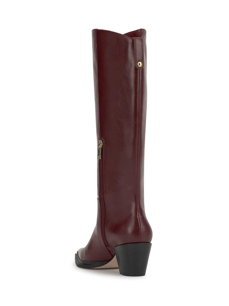 Hemmia Knee High Boot in Dark Granada