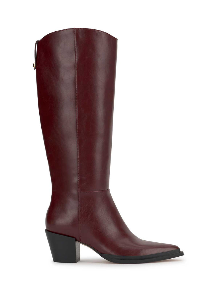 Hemmia Knee High Boot in Dark Granada