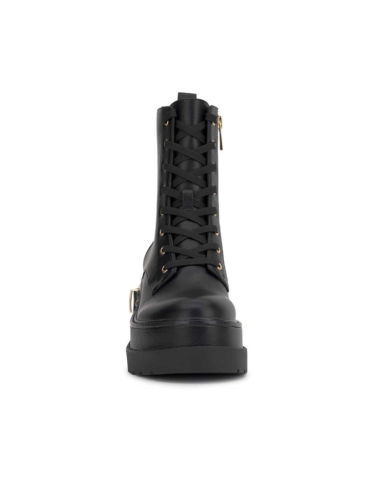 Imelda Combat Boot in Black