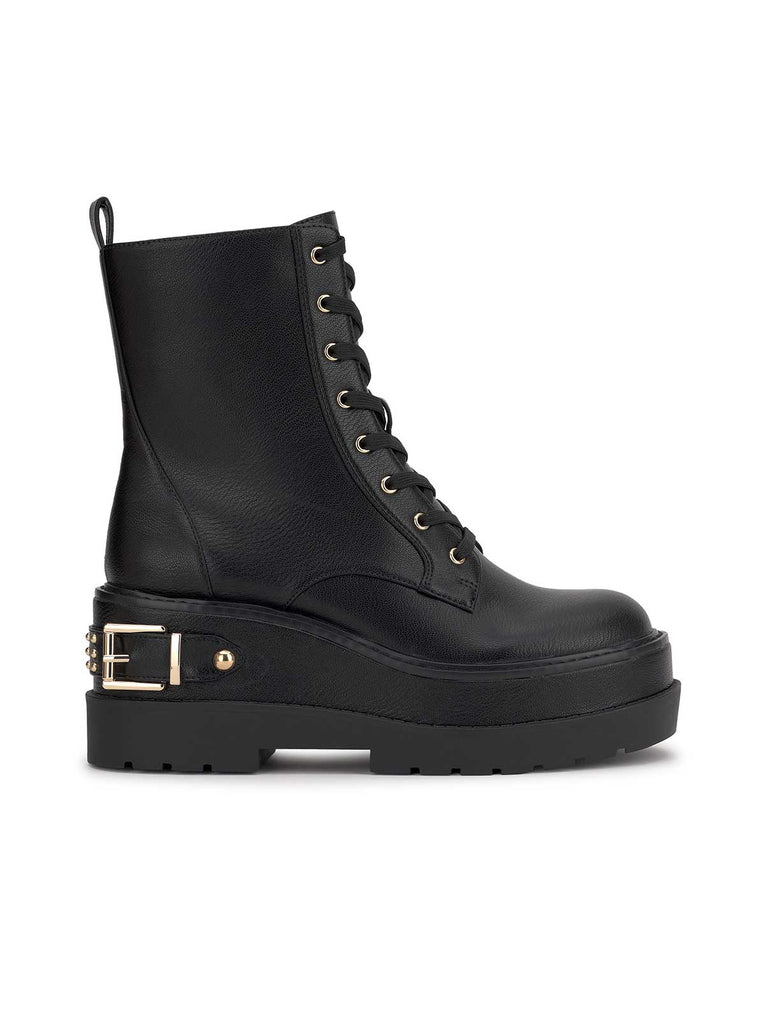 Imelda Combat Boot in Black