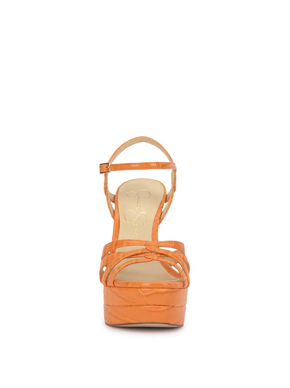 Itzari Platform in Tangerine – Jessica Simpson