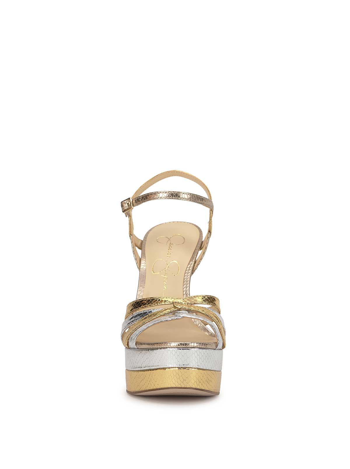 Itzari Platform in Gold & Silver – Jessica Simpson