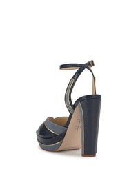 Ivrae Platform in Ash Blue & Dark Knight
