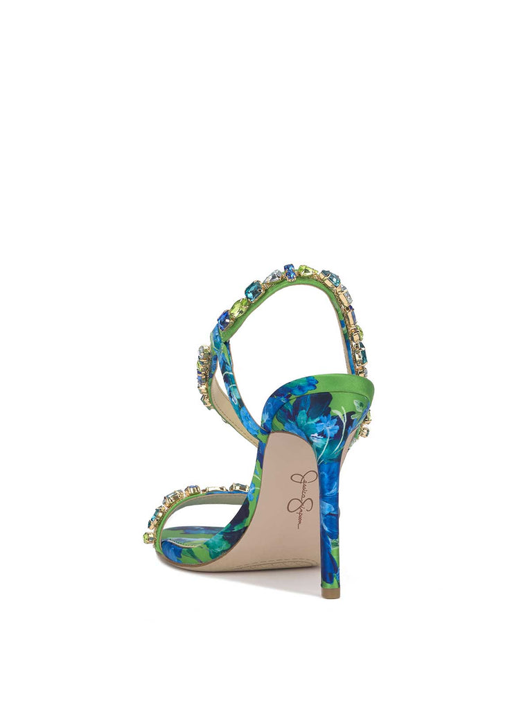 Jaycin High Heel in Blue Blossom