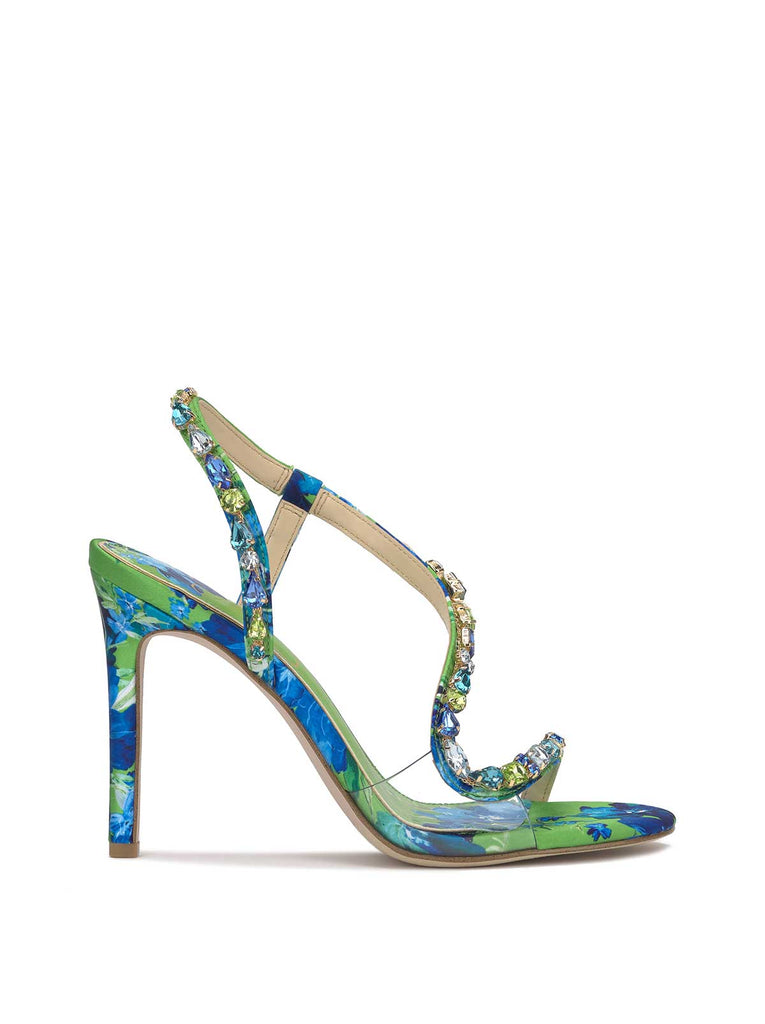 Jaycin High Heel in Blue Blossom