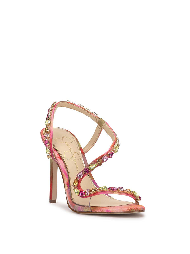 Jaycin High Heel in Pink Combo