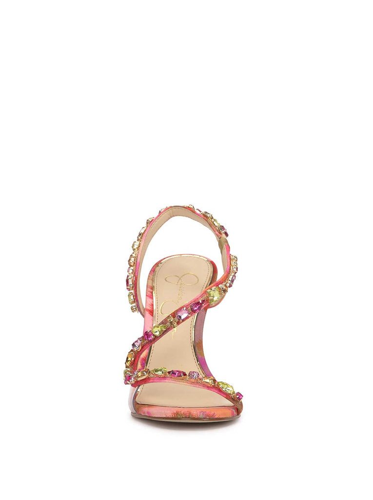 Jaycin High Heel in Pink Combo