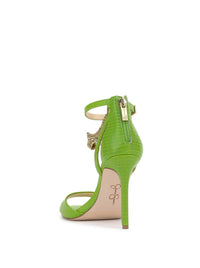 Jetser High Heel in Lizard Green