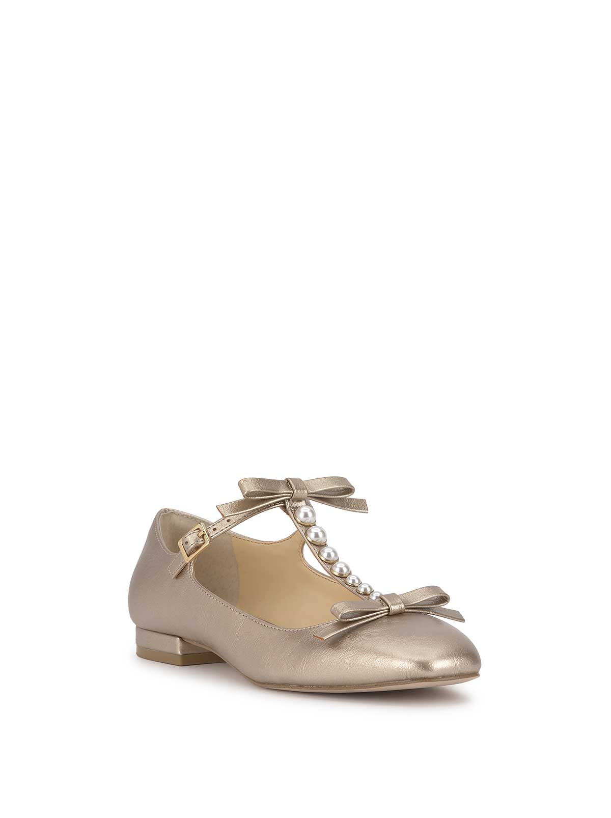 green emerald velvet dress Yosi Samra Samara Foldable Ballet Flat in Gold Metallic Leather - Gold