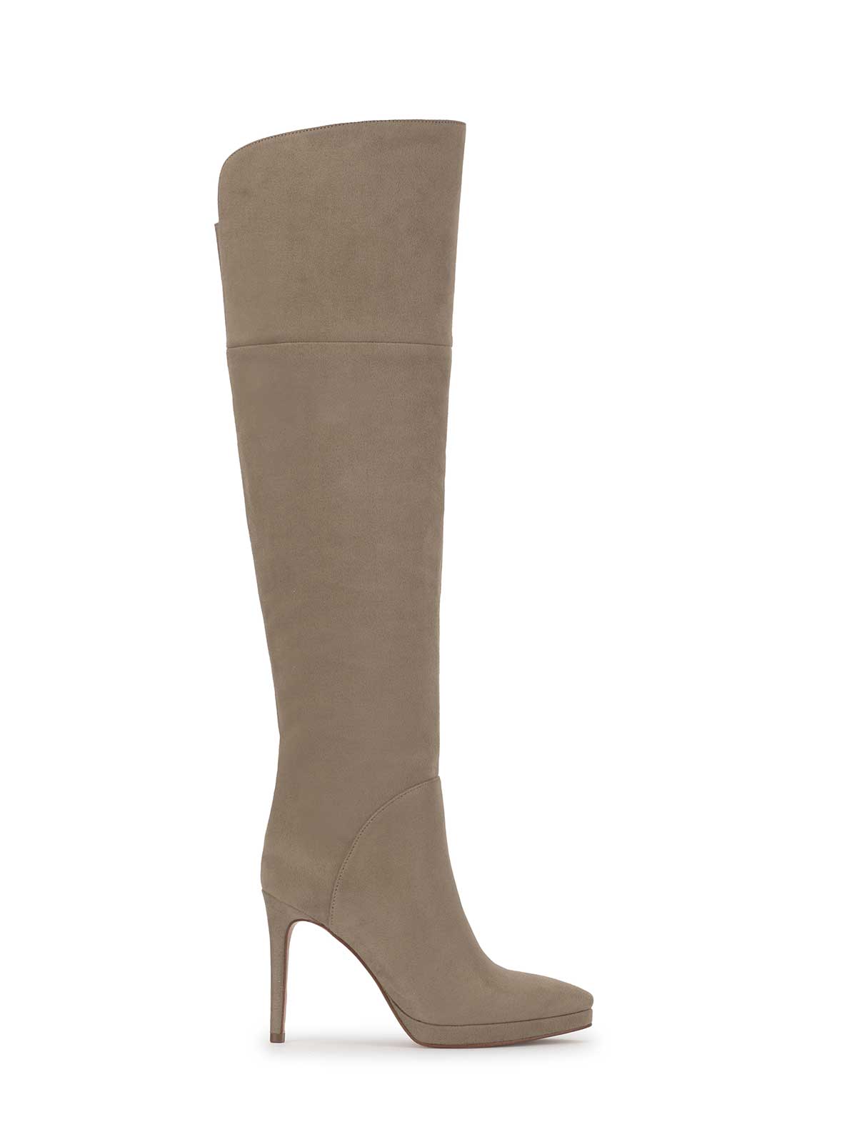 Joriye Tall Boot in Light Grey Saddle