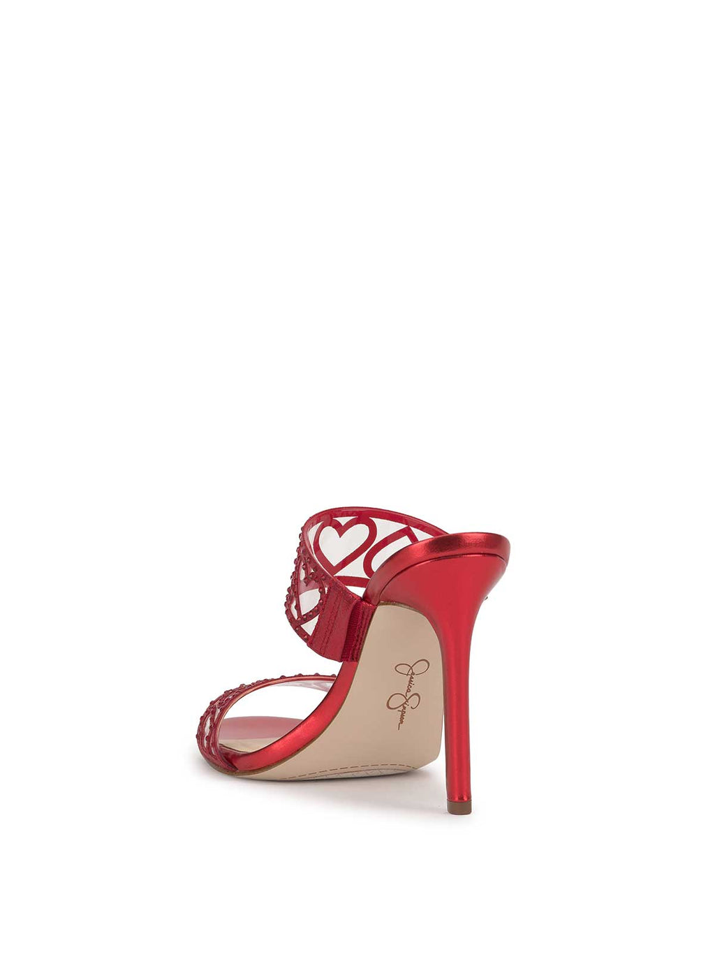 Jovara High Heel in Red Muse