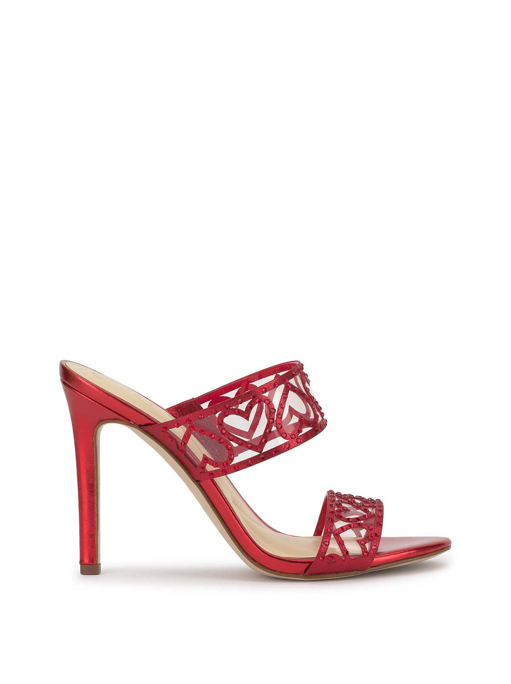 Jovara High Heel in Red Muse