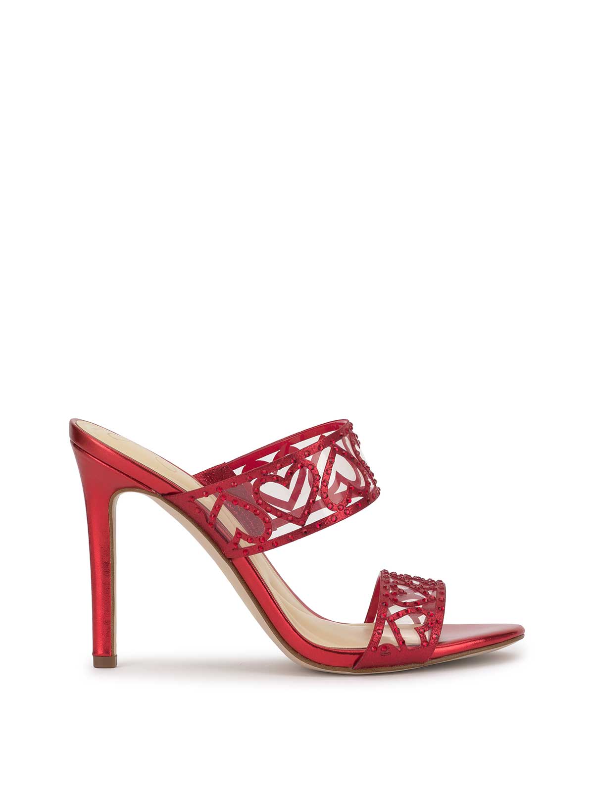 Jovara High Heel in Red Muse