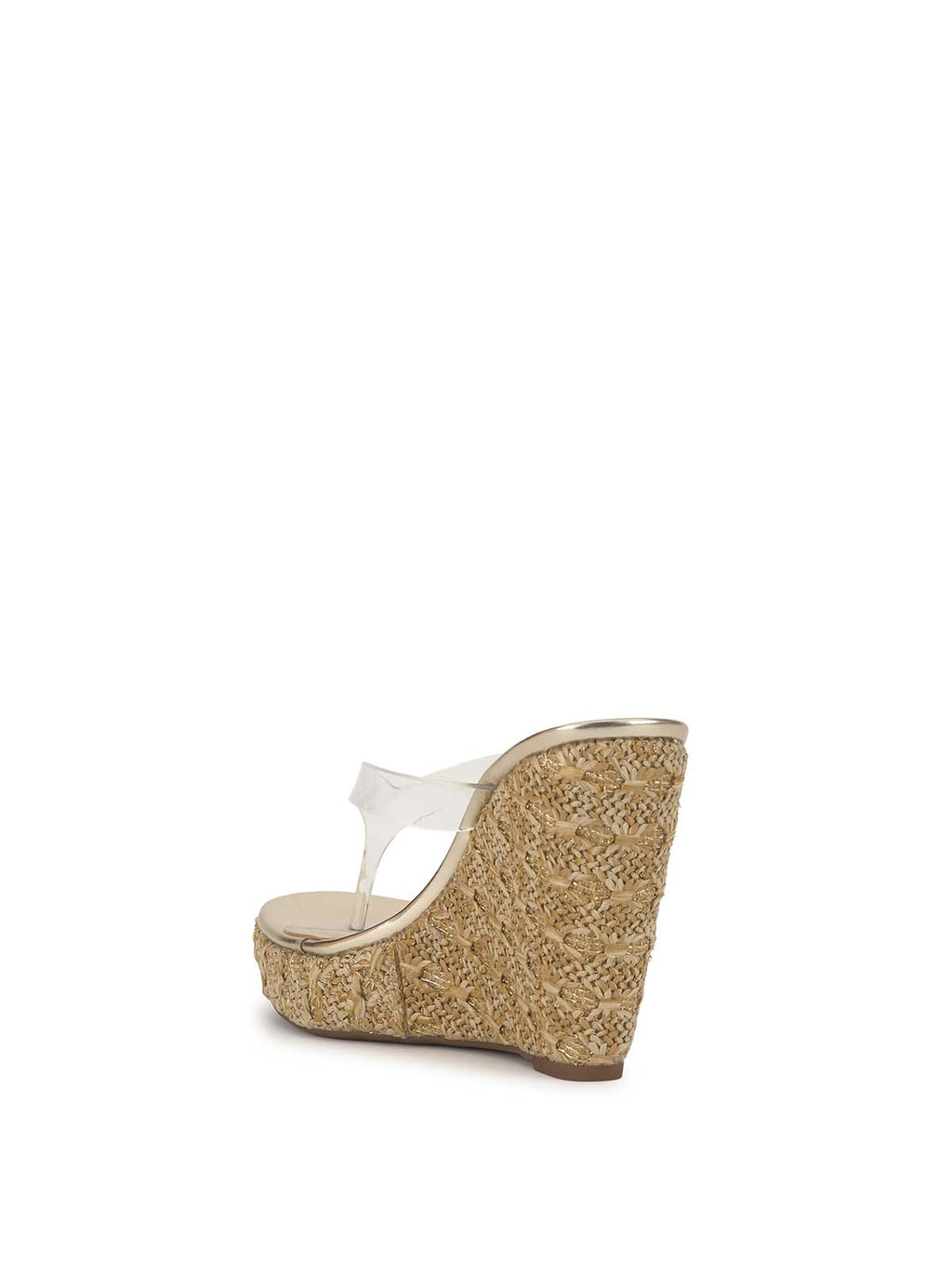 Jyseta Wedge in Clear