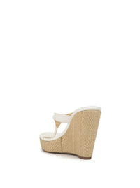 Jyseta Wedge in Bright White
