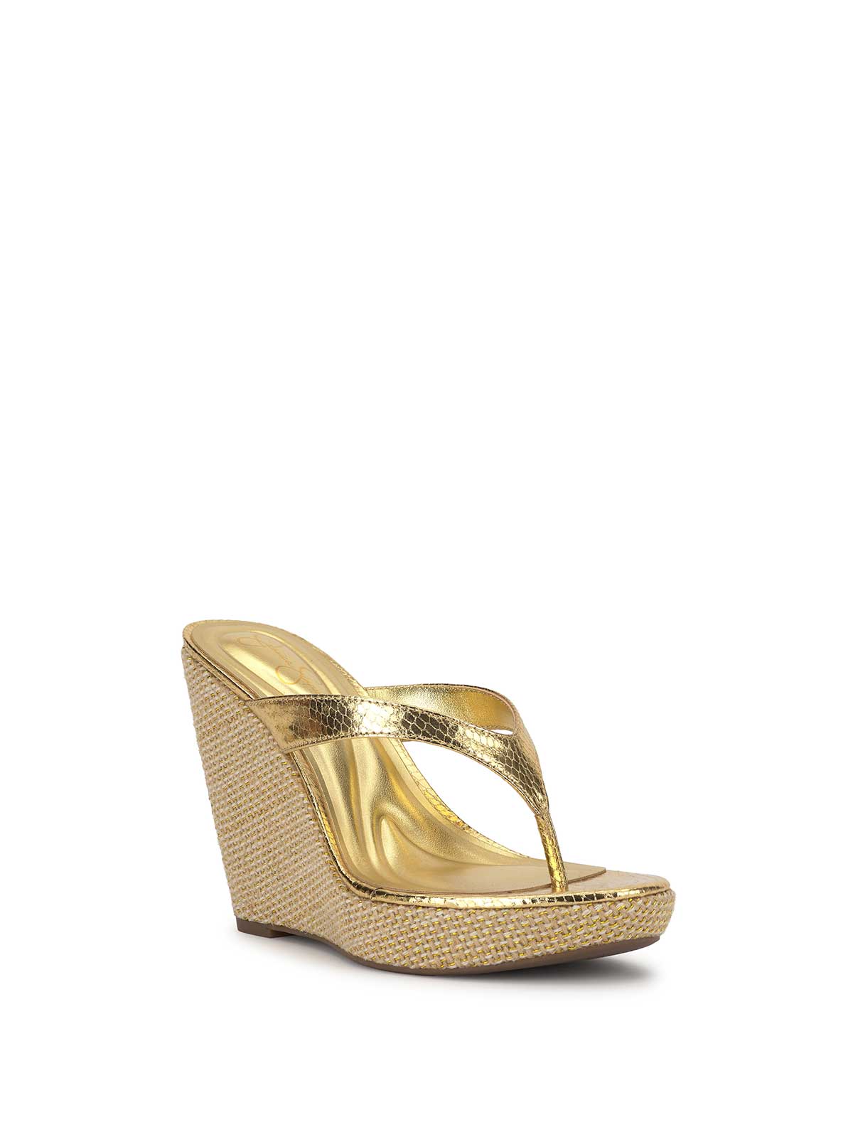 Jyseta Wedge in Gold