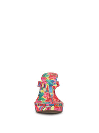 Jyseta Wedge in Paisley Pop
