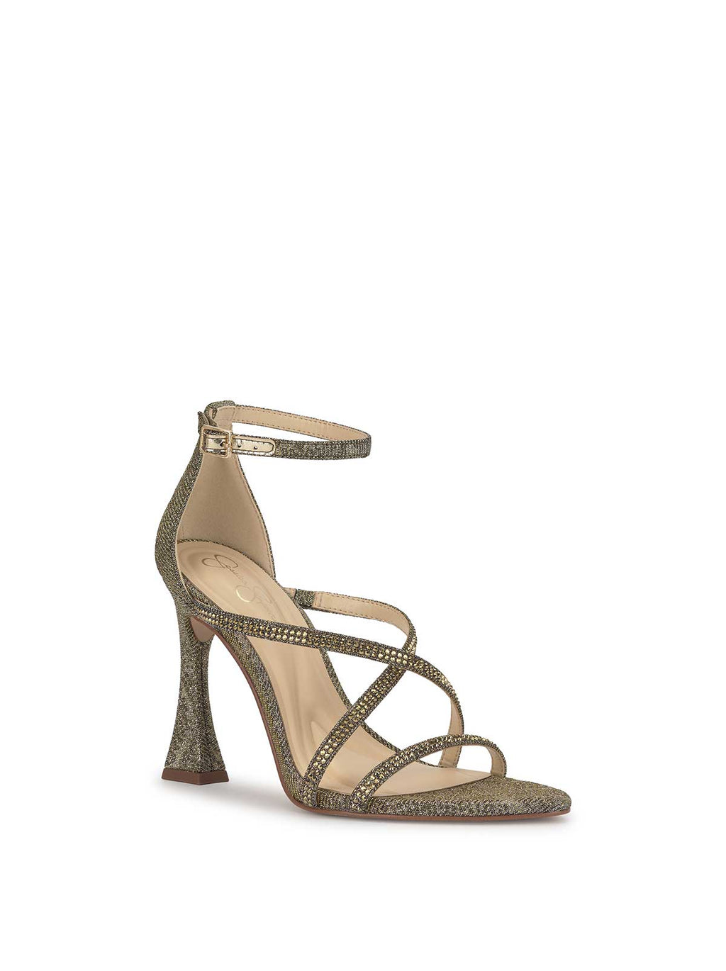 Kaliye High Heel in Gilded Gold