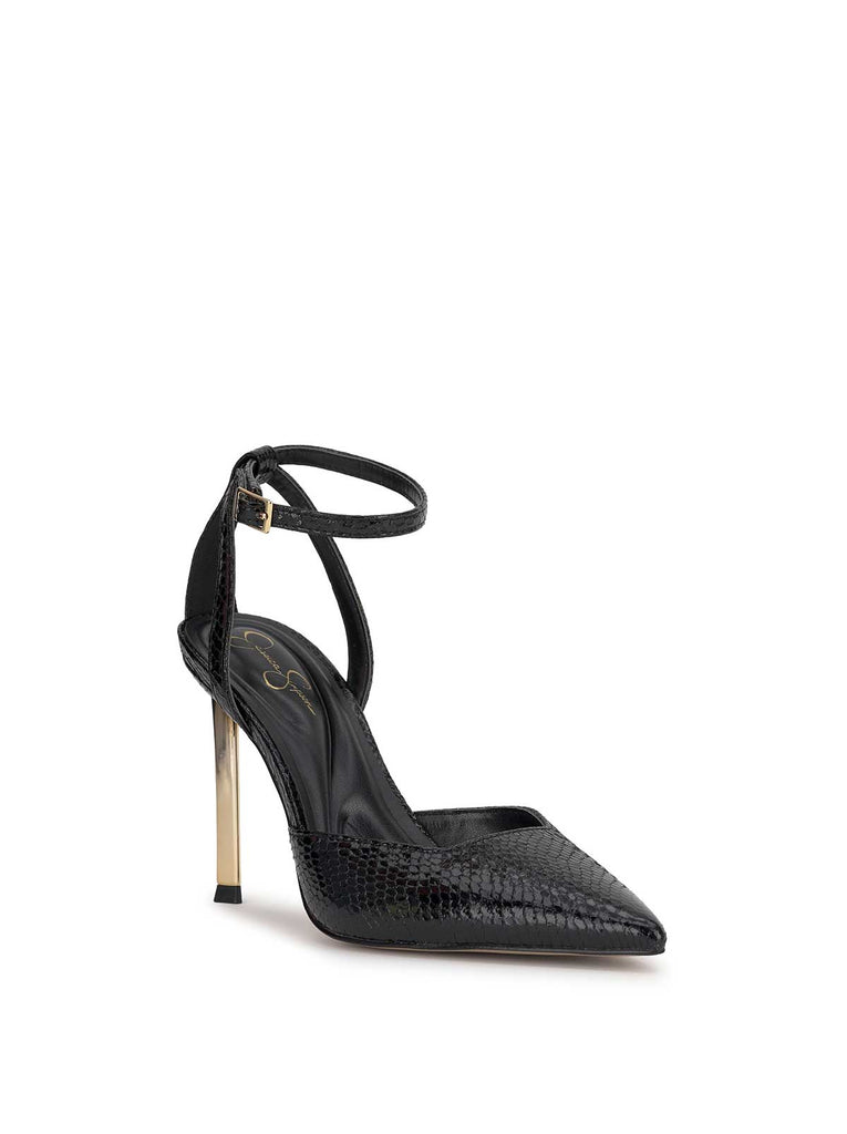 Kalynia High Heel Pump in Black
