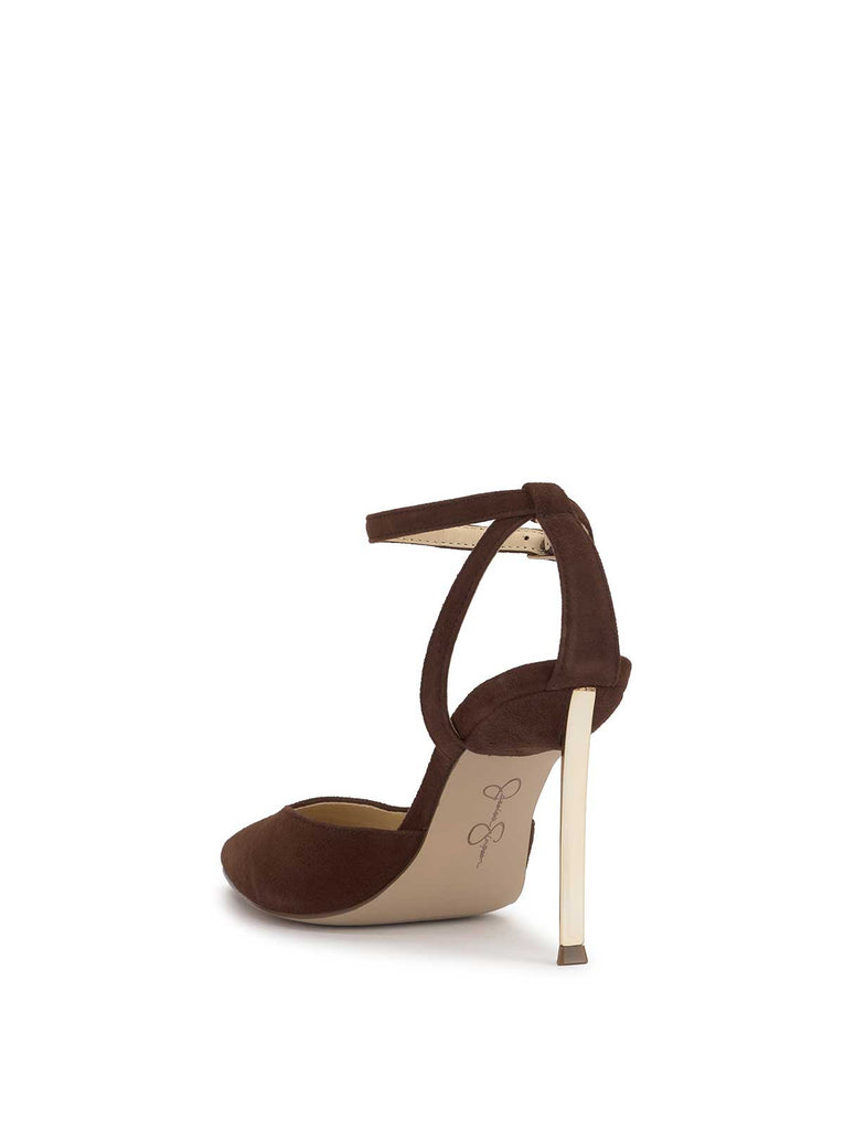 Kalynia High Heel Pump in Walnut