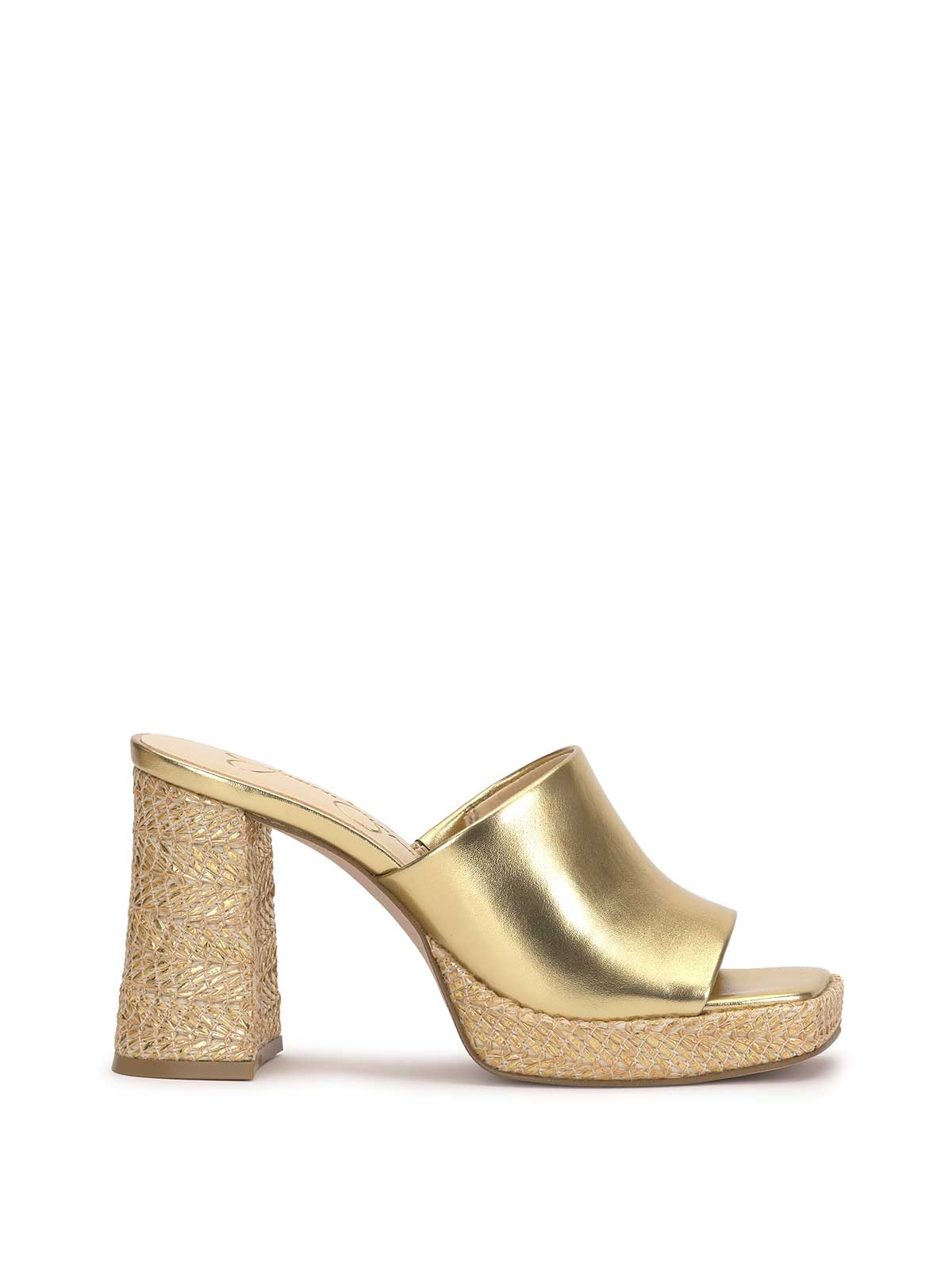 Kashet Mule Platform Sandal in Gold – Jessica Simpson