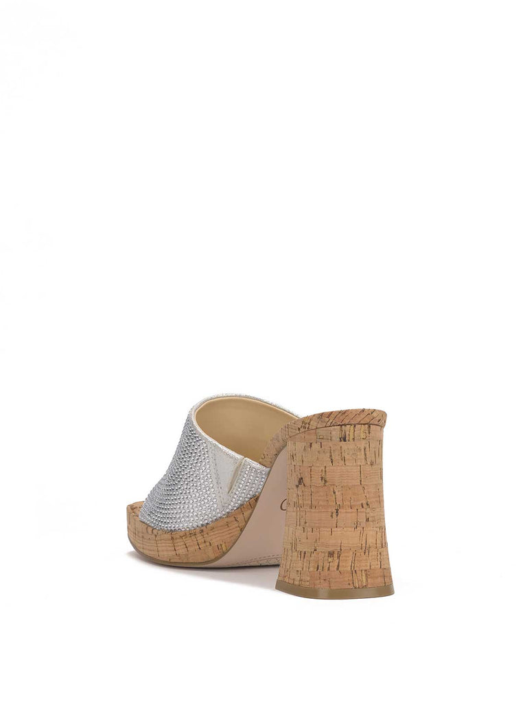 Kashet Mule Platform Sandal in Silver – Jessica Simpson