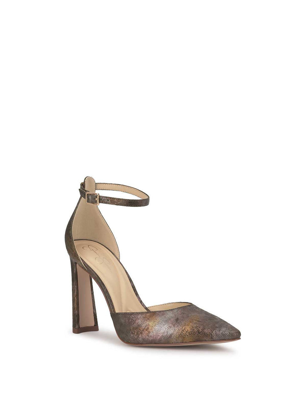 Kelusa High Heel in Metallic Combo