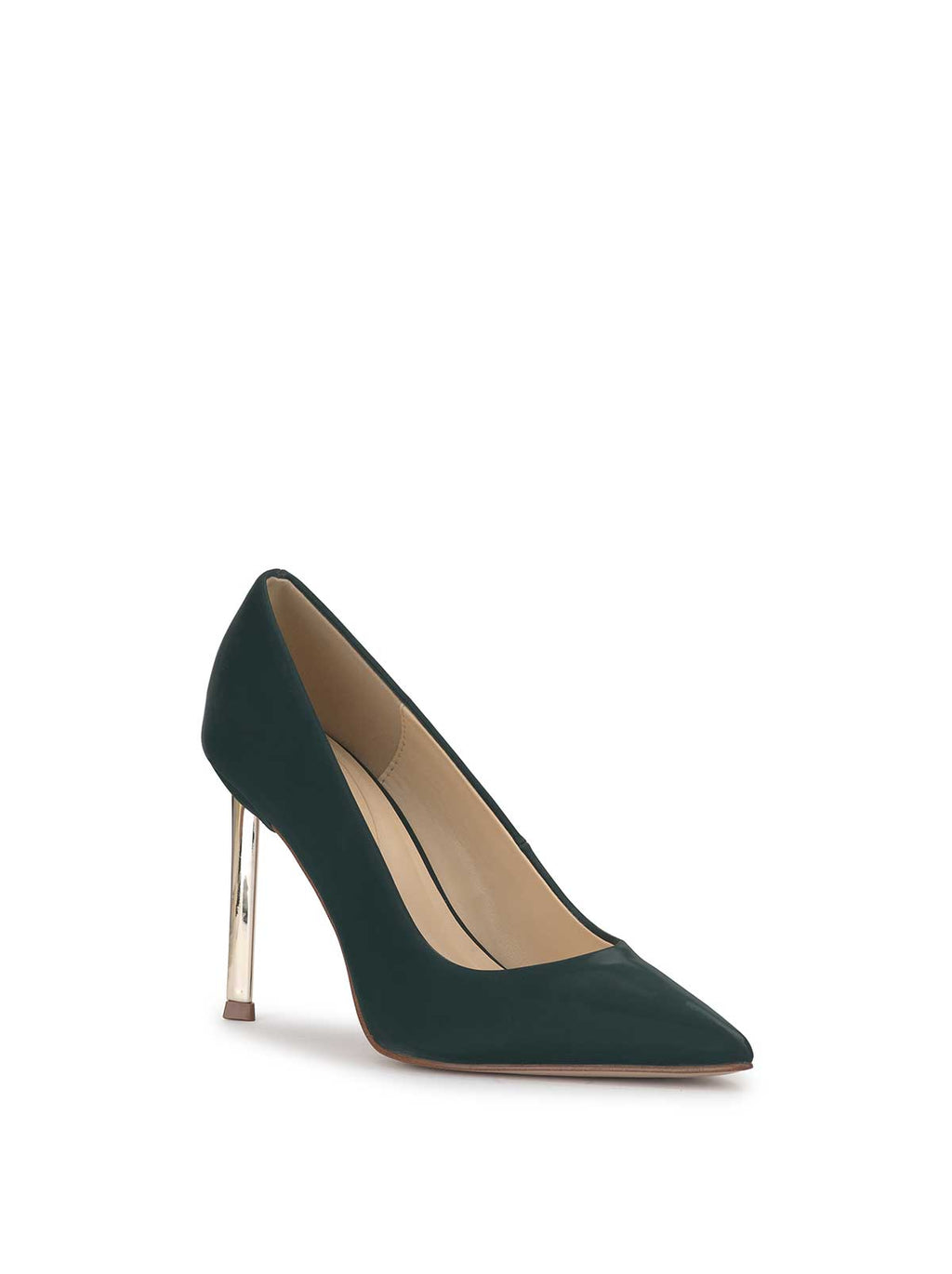 Kheloe Pump in Dark Green