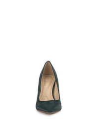 Kheloe Pump in Dark Green