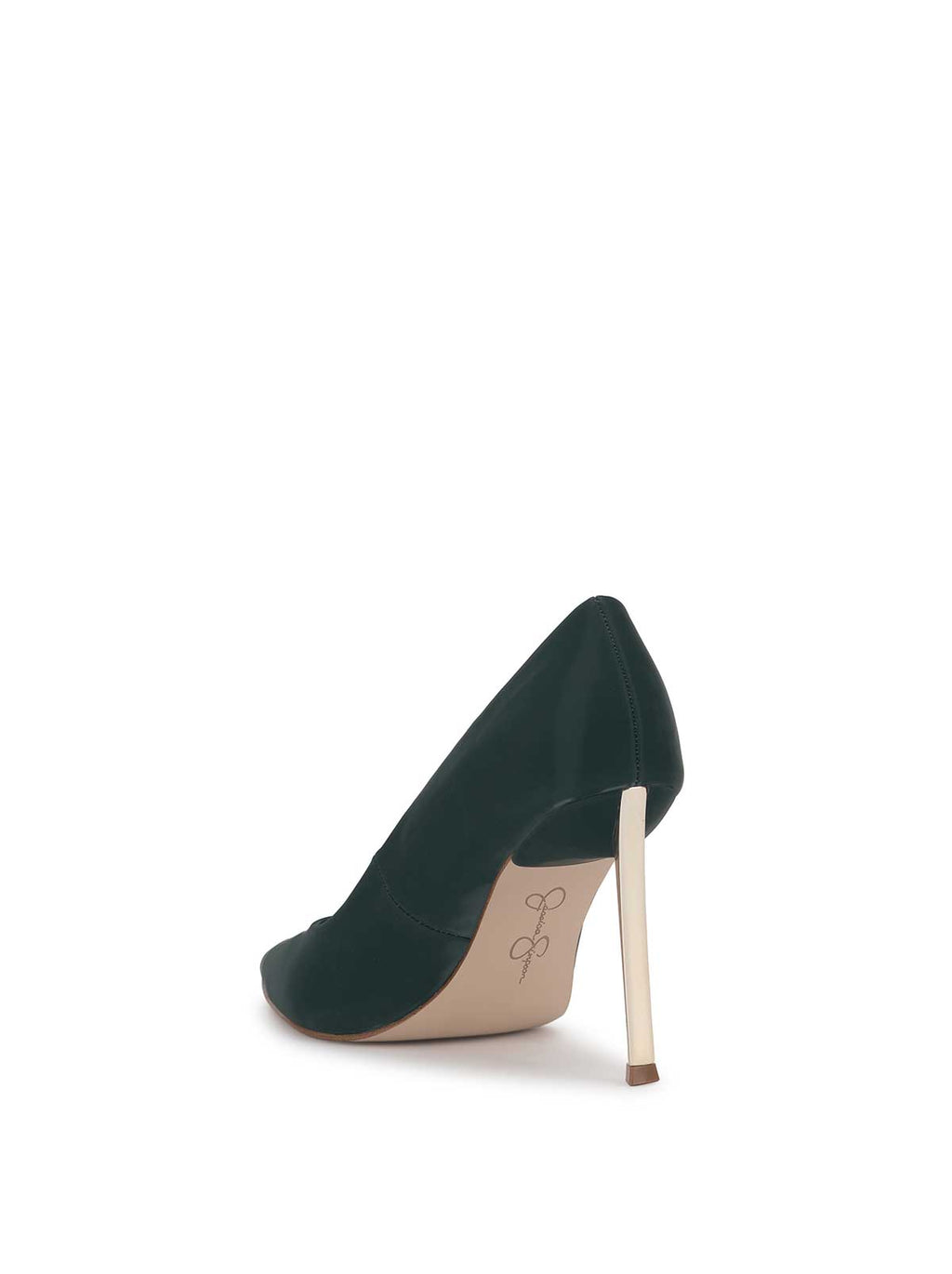 Kheloe Pump in Dark Green
