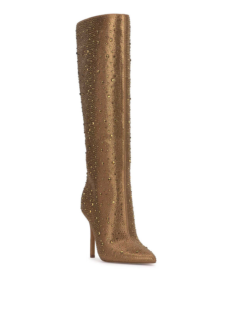 Laurel Knee High Boot in Bronze