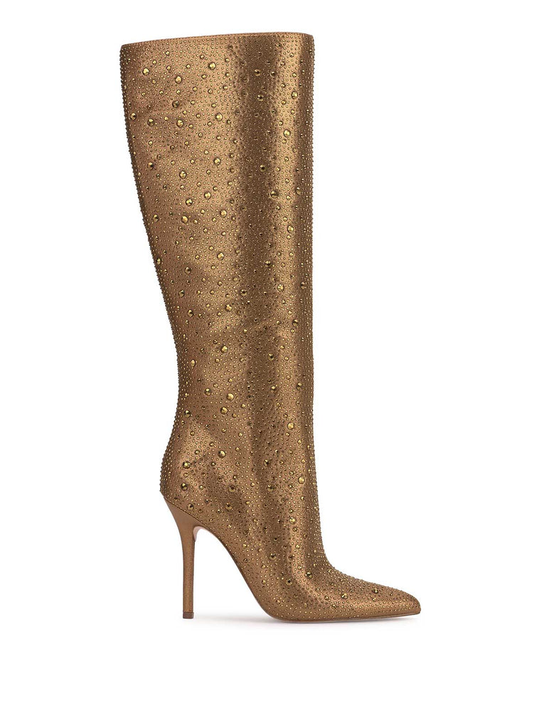 Laurel Knee High Boot in Bronze