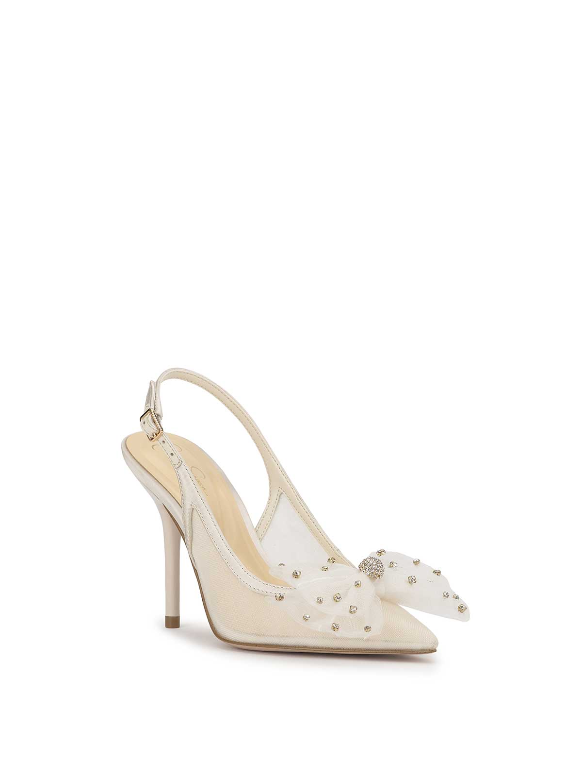 Lavilra High Heel in Off White