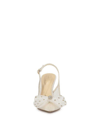 Lavilra High Heel in Off White
