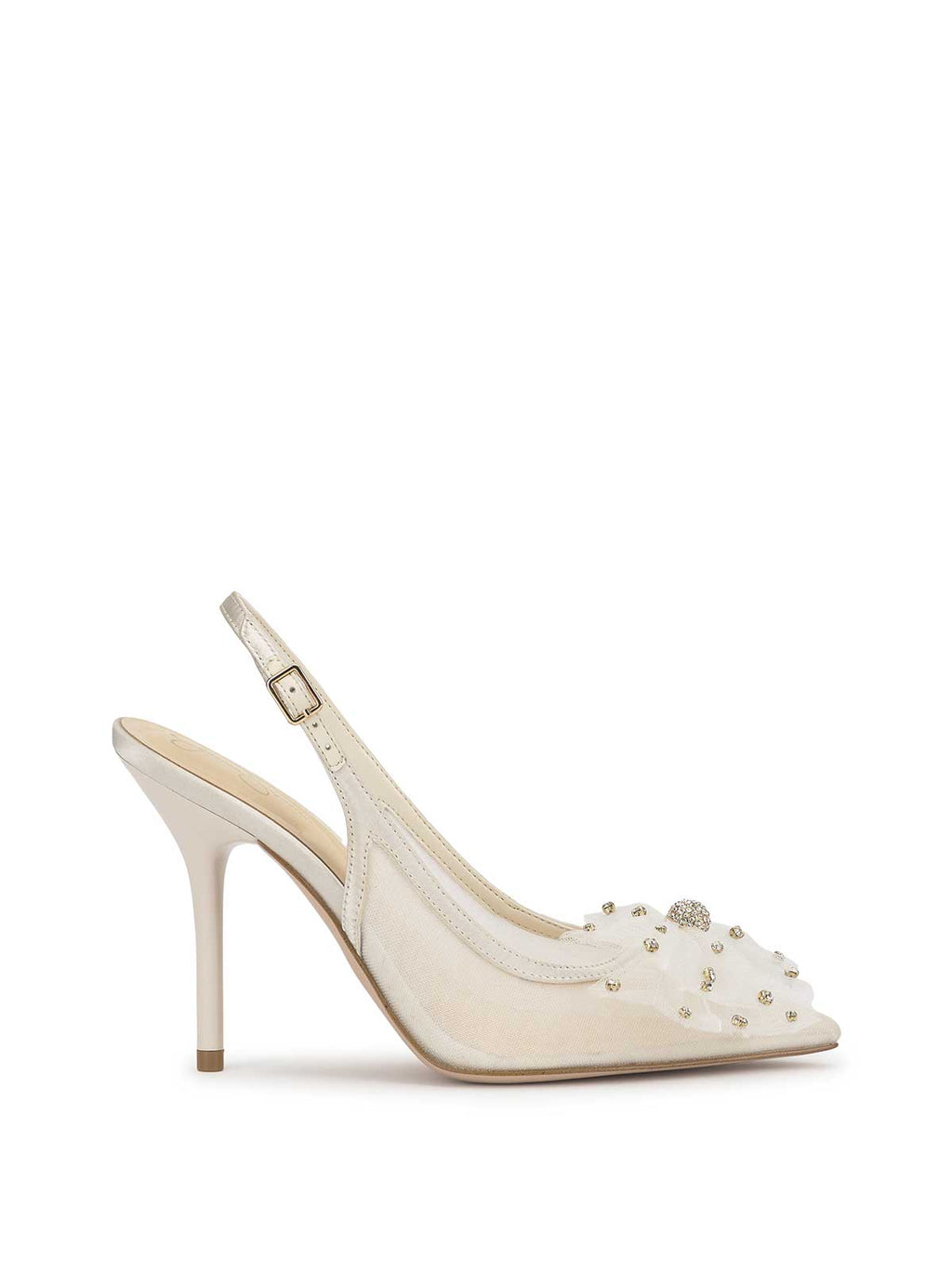 Lavilra High Heel in Off White