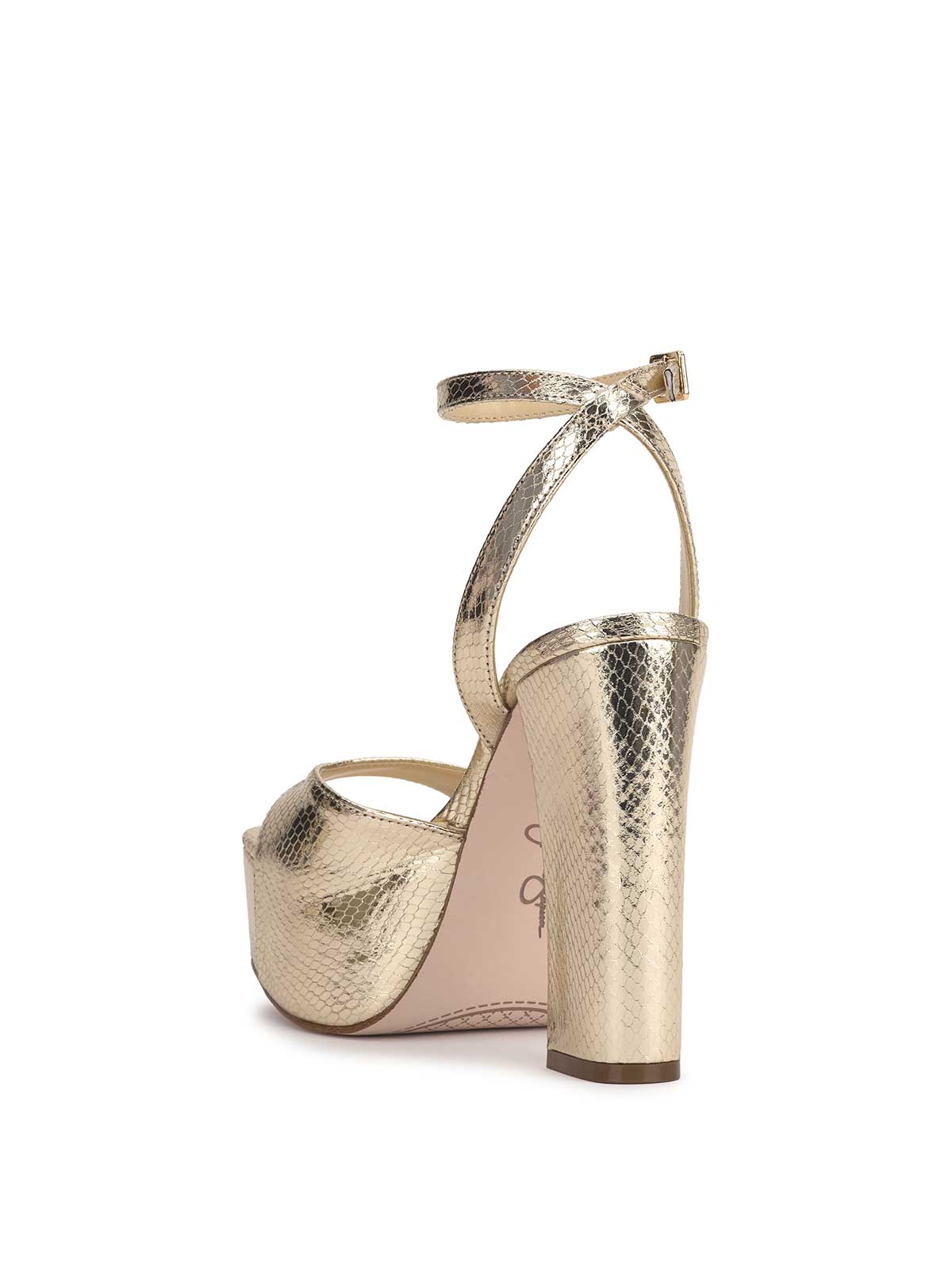 Lirio Platform Sandal in Light Gold – Jessica Simpson