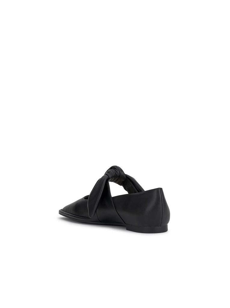 Lysute Ballet Flat in Black