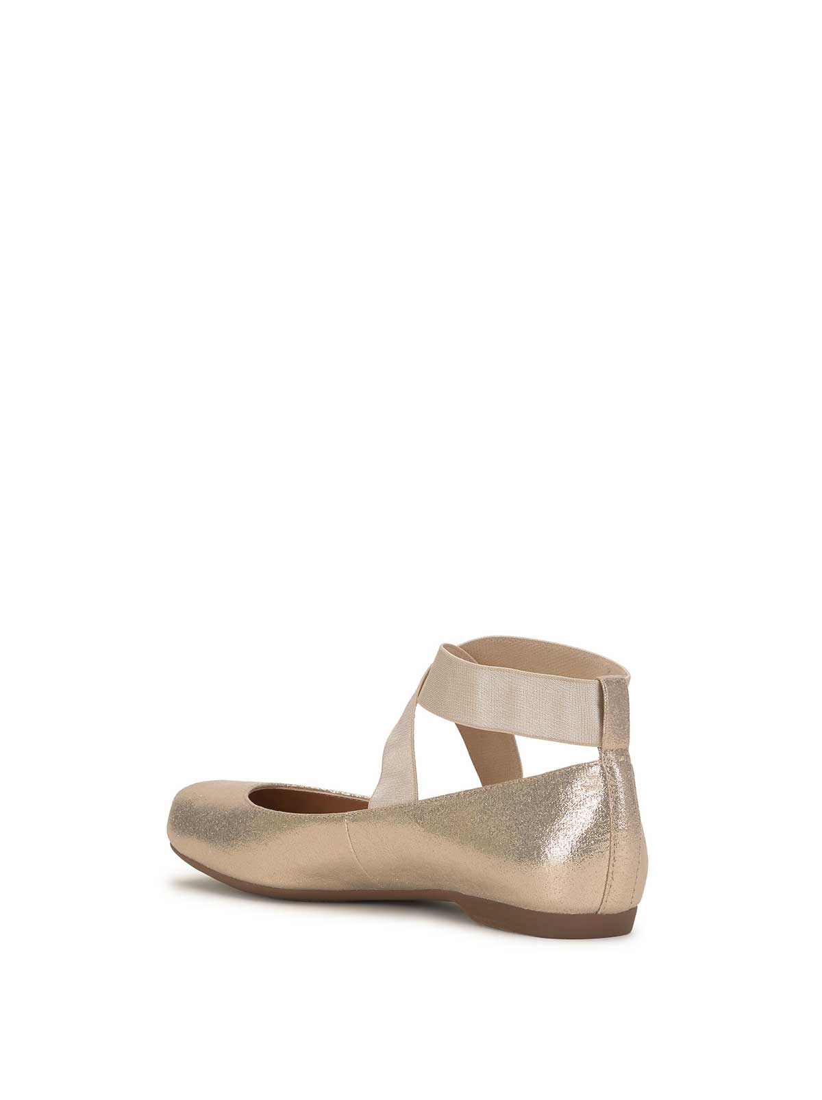 Mandalaye Ballet Flat in Champagne