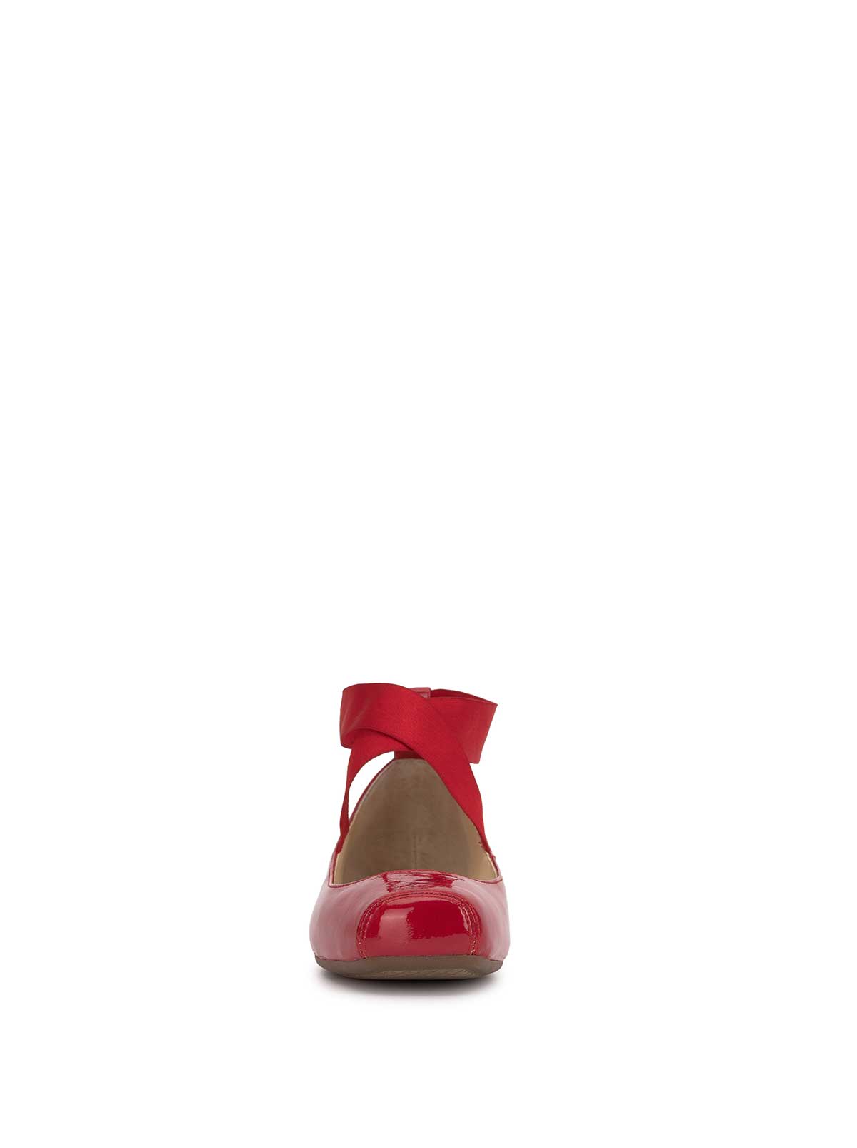 Mandalaye Ballet Flat in Red Muse