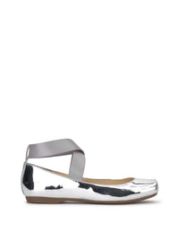 Mandalaye Ballet Flat in Silver