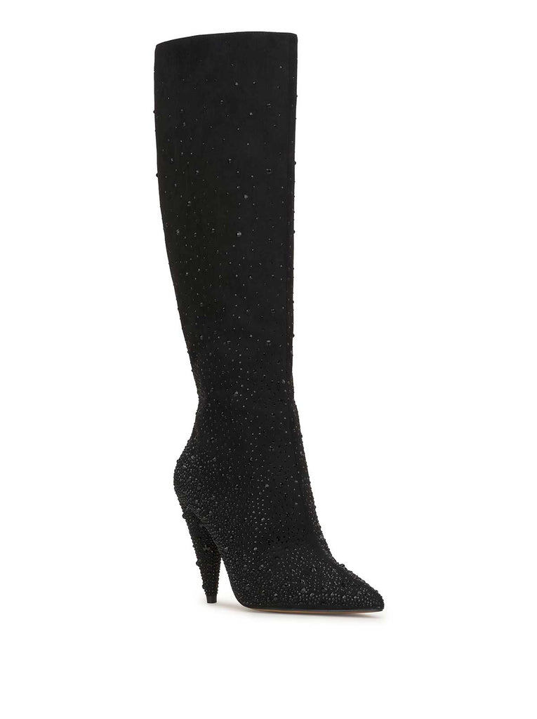 Maryeli Embellished Boot in Black