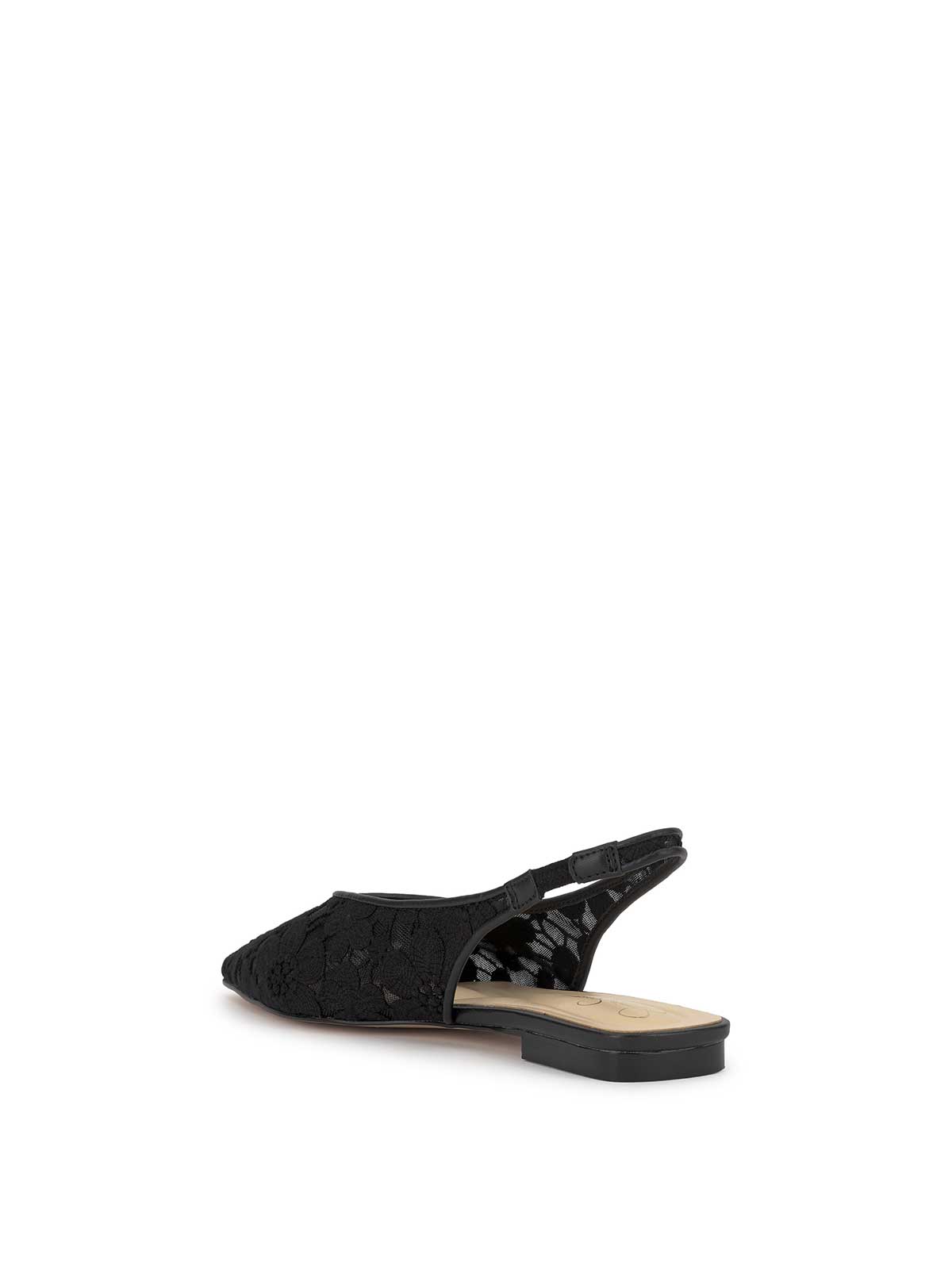 Mezzah Flat in Black Lace – Jessica Simpson