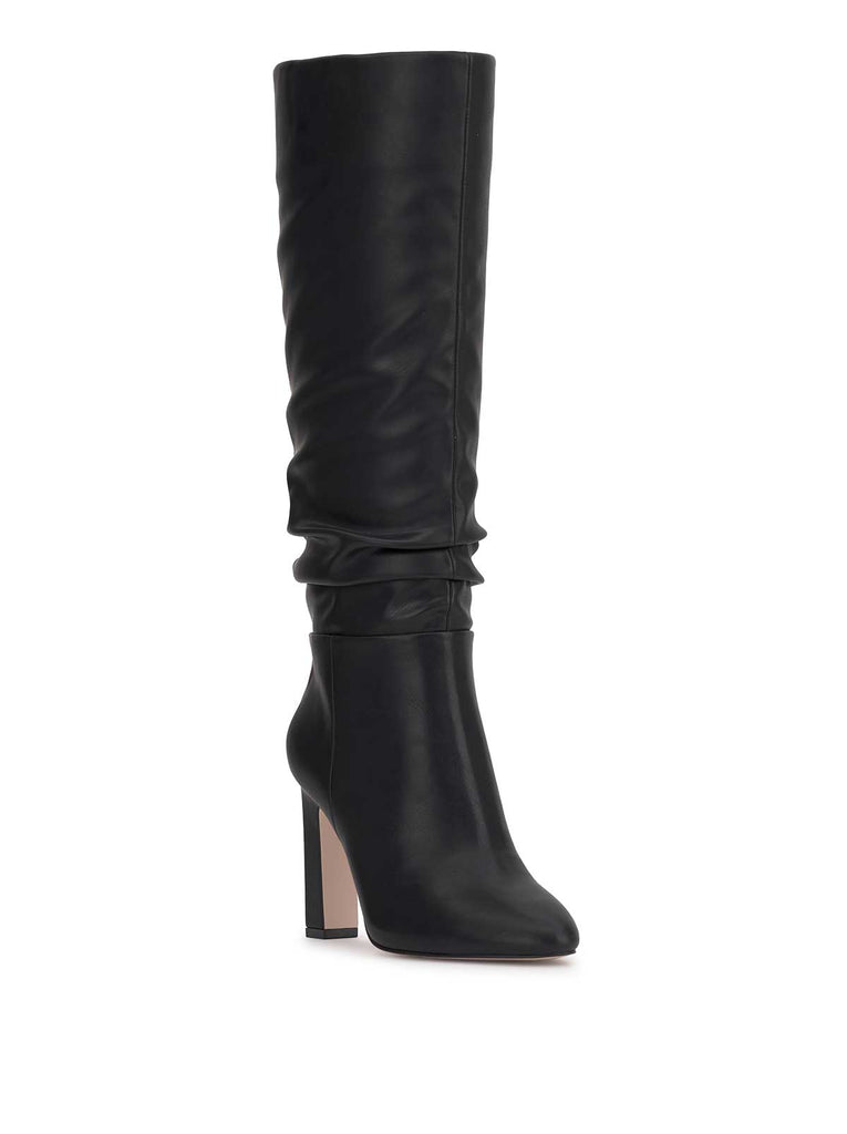 Minerva Knee High Boot in Black